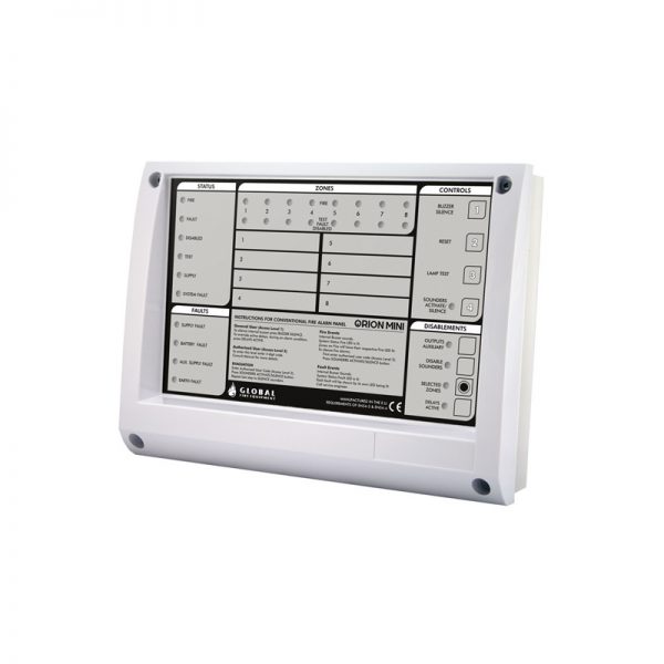 Global ORION-MINI-1 1 Zonlu Konvansiyonel Yangın Algılama Paneli