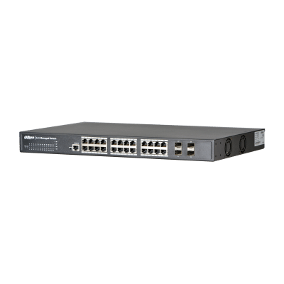 Dahua – 24 Kanal L2 Full Gigabit Switch – 20GE + 4GE SFP ( Combo)