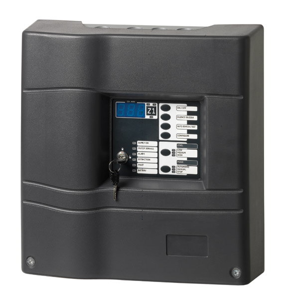 Edwards – Karbonmonoksit (CO) Algılama Kontrol Paneli – 2 Bölgeli, Her Bölgeye 1